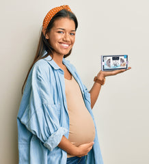 SilverPed nipple shield XL packaging in pouch, ready for gifting