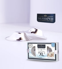 SilverPed shield XL polished outer surface for quick cleaning