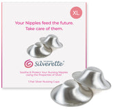 SILVERETTE nursing cups overview showing lightweight comfort for breastfeeding