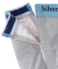 Silvert's soft brushed waistband provides all-day comfort.
