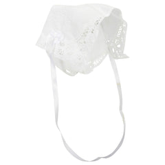 Simply Charming keepsake bonnet, cotton fabric for gentle newborn wear