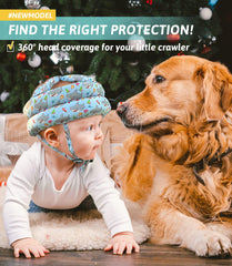 Simply Kids head protector with Y-strap design for secure fit.
