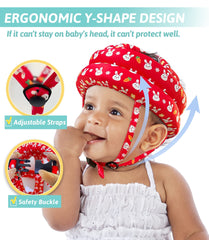 Simply Kids Pink Fox helmet adjustable chin strap for secure fit