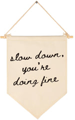Sioial daily reminder canvas banner enhances calm spaces and motivation.