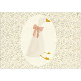 Sioial Silly Goose beige banner flag hanging in a nursery for cheerful decor.