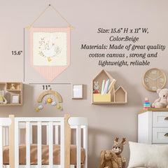 Sioial wall banner decor ideal for kids room or study area