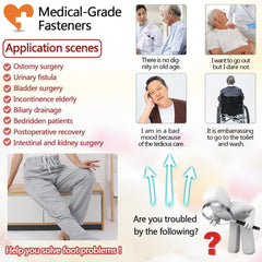 Siomlana catheter pants showing large pockets for essentials