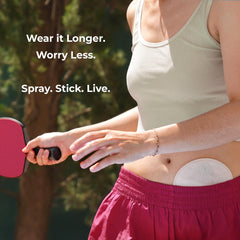 Skinister breast form adhesion offers natural feel during daily activities.