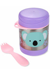 Skip Hop Koala insulated food jar keeps meals warm or cool for kids.