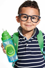 Skip Hop Zoo Pipet Crocodile adjustable carry strap enables hands-free transport