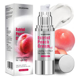 Sksoyt bioidentical estriol cream bottle-pump for daily intimate hydration and comfort.