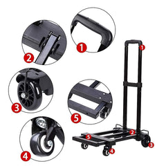SkylarkJoy car seat trolley with wheels enables smooth airport navigation.
