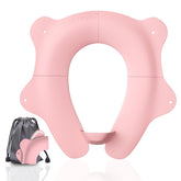 SKYROKU foldable kids toilet seat, travel-compact design for easy potty trips