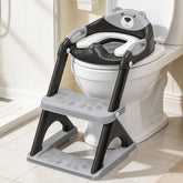 SKYROKU potty seat with 6-height adjustments ensures secure toilet fit.