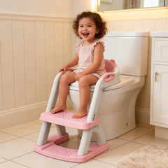 SKYROKU Potty Seat wide-base design enhances stability during use