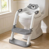 SKYROKU Potty Training Seat front view, compatible with most toilets, promoting stable beginner potty use.