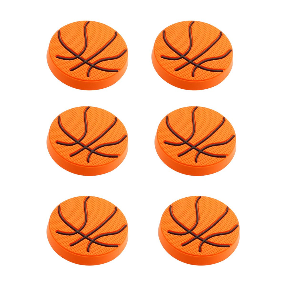 Skyscraper basketball knob front view showing soft rubber grip for kid friendly furniture