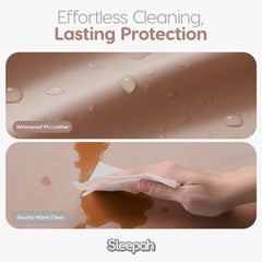 Sleepah removable machine-washable cover on a changing pad keeps messes simple to refresh.
