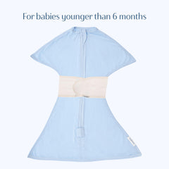SleepingBaby Snuggle Strap shows a snug, easy-fastener for quick adjustments.