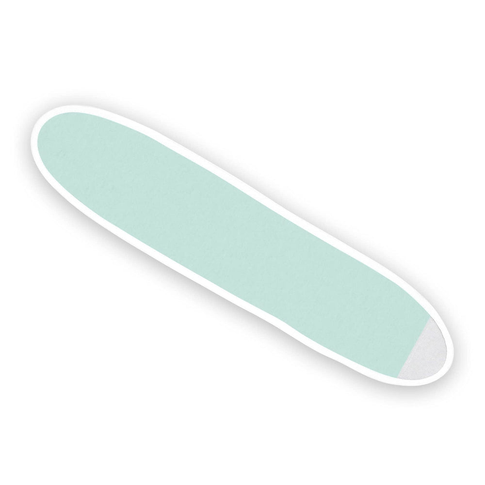 SleepingBaby Zipadee-Zip Snuggle Strap mint on baby, wearable blanket for gentle transition.