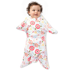 SleepingBaby Zipadee-Zip starfish design safely cocooning baby for soothing rest