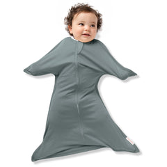 SleepingBaby Zipadee-Zip swaddle with starfish design promotes cozy, womb-like comfort for restful sleep.