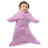 SleepingBaby Zipadee-Zip transition swaddle with starfish design promotes secure, restful sleep.