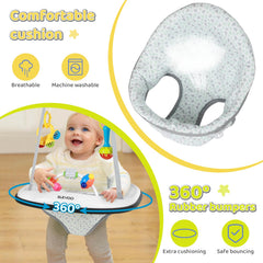 Slevoo Baby Jumper heavy-duty springs deliver stable, wobble-free bouncing.