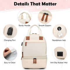 SLINRKE bag with ice packs included for portable cooling during outings.