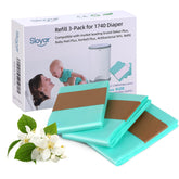 SLOYAR DEKOR Classic refill bags with 1740-diaper capacity for long use