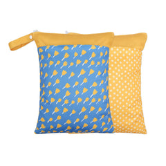 Smarbore wet bag with two compartments for separating wet and dry items on the go.
