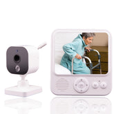 Smart Caregiver video monitor portable view for unobtrusive elderly supervision around the home.