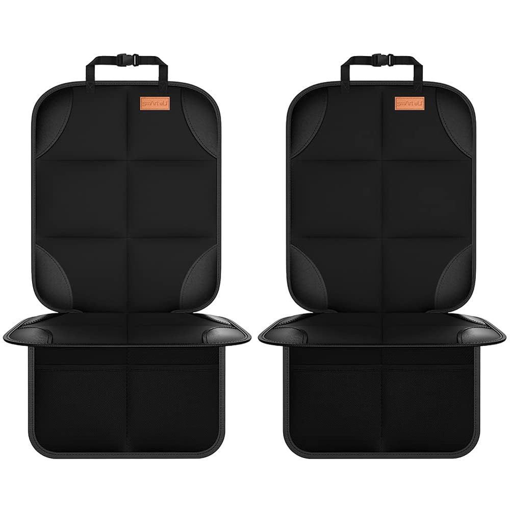 SMART ELF car seat protector 2-pack shields back seats from dirt and spills.