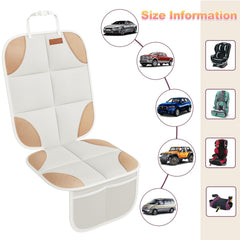 Premium 600D fabric protects leather and fabric seats