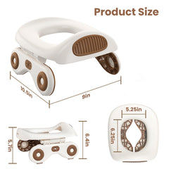 Smashier safety lock design for secure potty sessions.