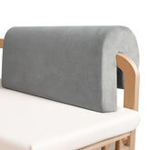 Smashier bed rail protector foam padding adds cushioned safety to bedtime.