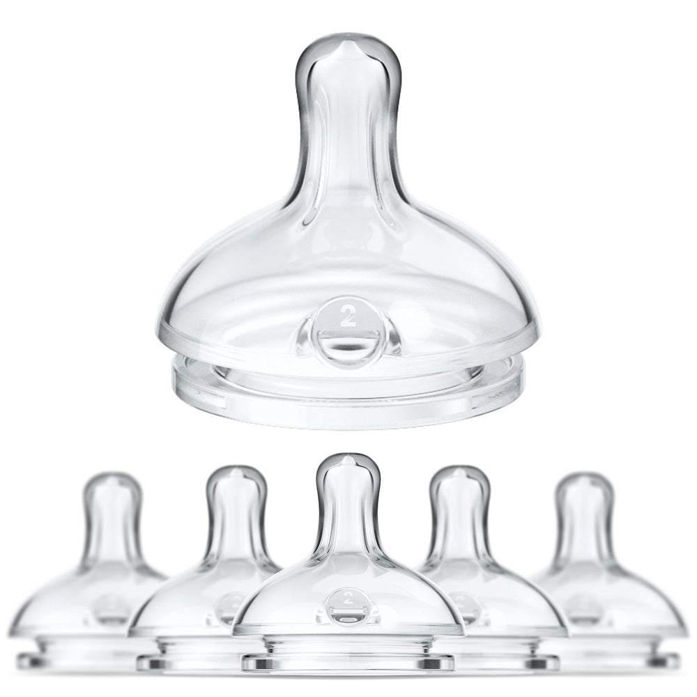 Smilo anti-colic nipple stage 2 for smoother latching and reduced air intake