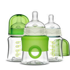 Smilo baby bottle stage-0 anti-colic vent for calmer feeds.