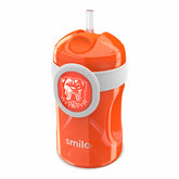 Smilo straw cup with Cleveland Browns license, ideal for fans on the go.