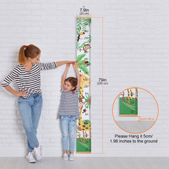 Smlper removable wall decor makes switching designs simple as kids grow.