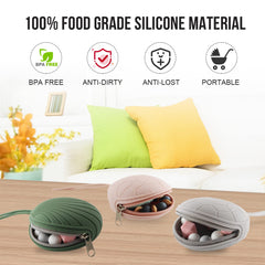 Smlpuame transparent case shows contents clearly for quick access.