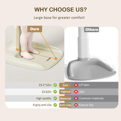 SMLXLXX durable ABS plastic construction for a sturdy bath time companion.