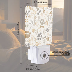 Smoaffly energy-saving LED night light reduces power use with long-lasting LEDs