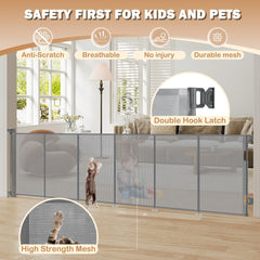SMONTER gate installation on stairs is quick and tool-free