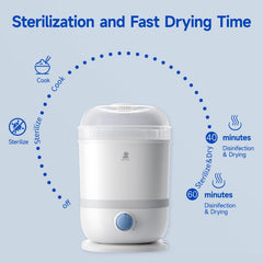 Snow Bear fits breast pump parts for streamlined cleanup.