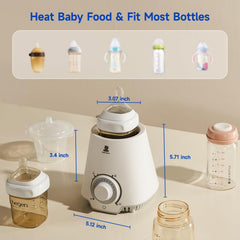 Snow Bear baby food warming showcases consistent warmth for meals