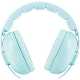 Snug Baby Earmuffs on a baby provide gentle hearing protection in noisy environments.