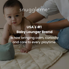 100% organic cotton twill provides gentle skin comfort on the play surface.