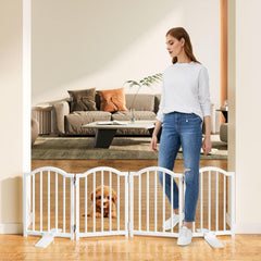 Snughome dog gate 16h front view; sturdy doorway-ready containment.