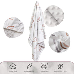 Soarwg Kids 30x40 blanket size ideal for newborn comfort.